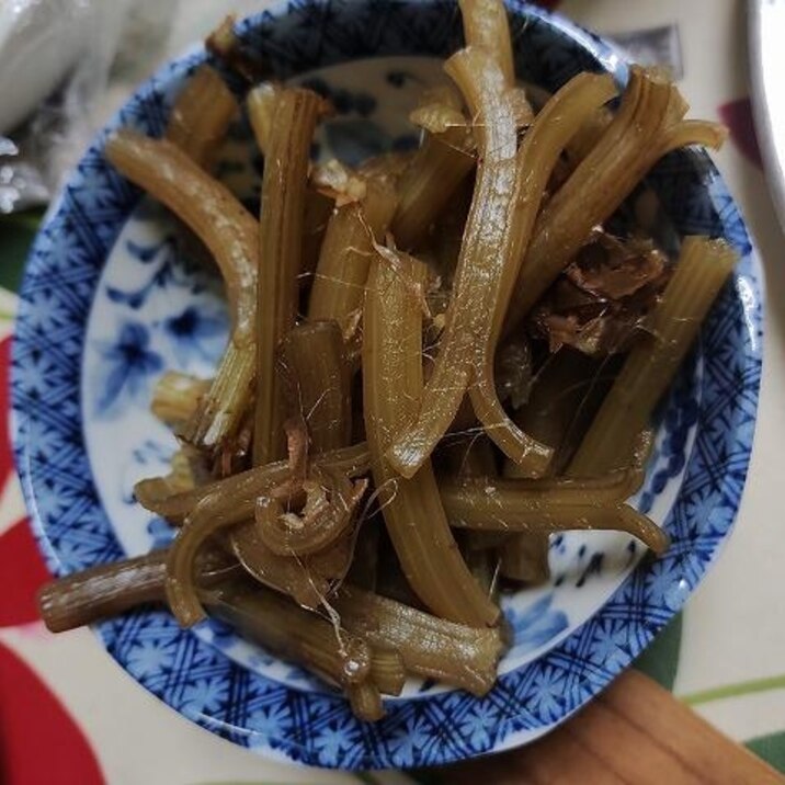 旬の味☆おつまみにも(*^-^*)ふきの煮物